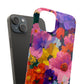 Painted Petals - Slim Phone Case