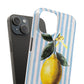 Ribbon Lemon - Slim Phone Case