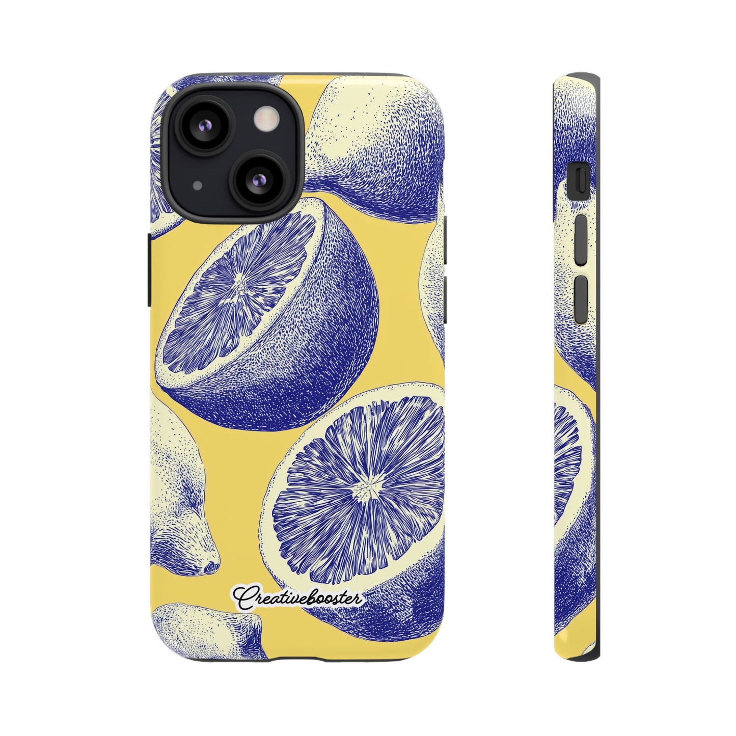 Indigo Citrus - Tough Phone Case