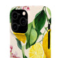 Lemon Blossom - Slim Phone Case