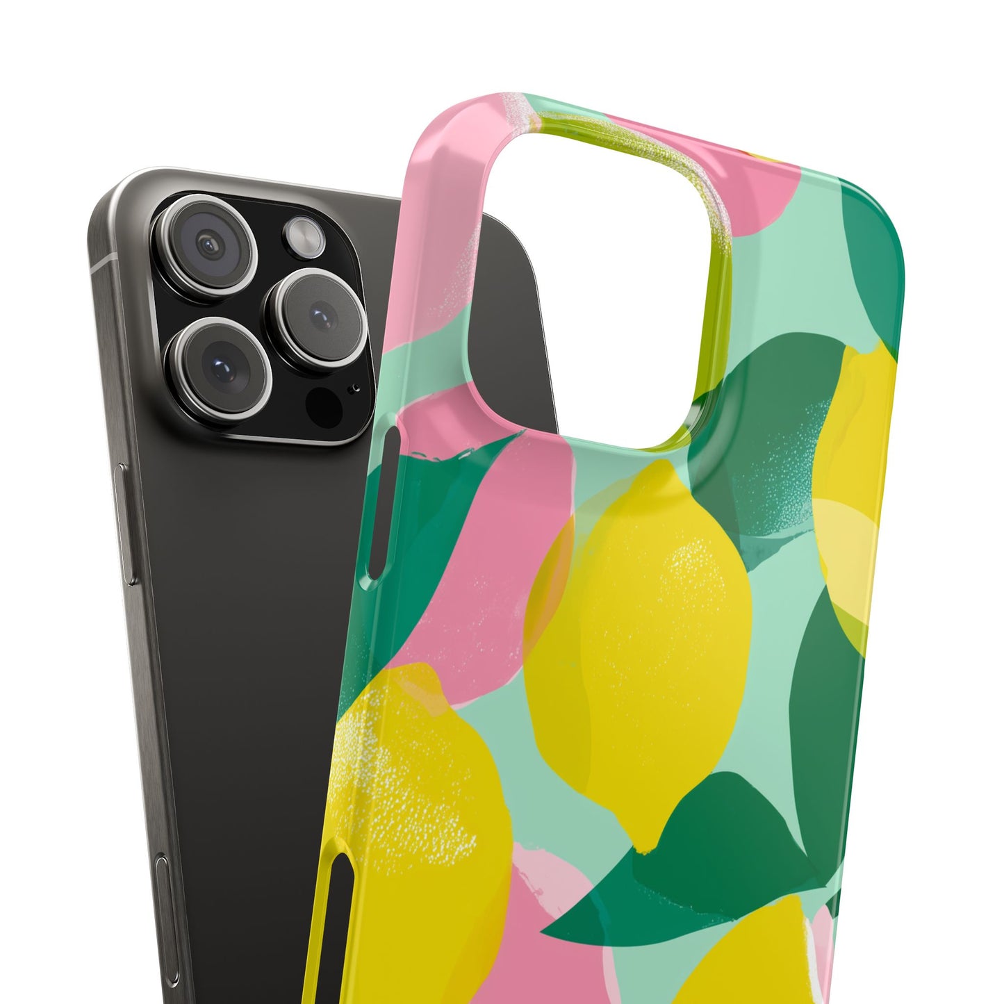 Citrus Bloom - Slim Phone Case