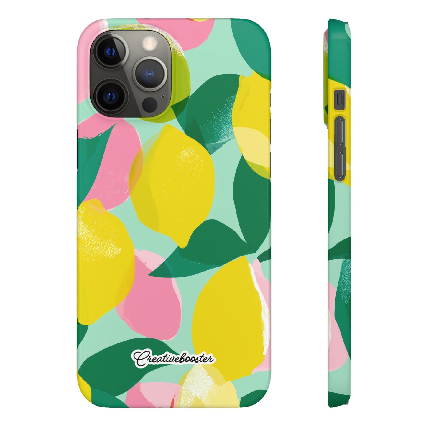 Citrus Bloom - Slim Phone Case