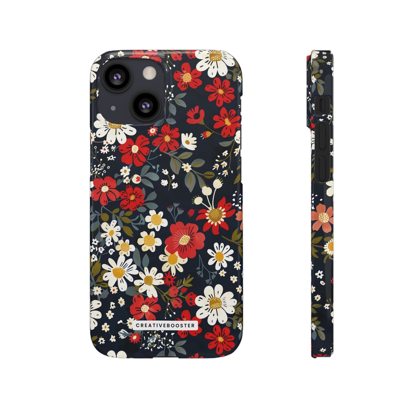 Retro Daisy - Slim Phone Case
