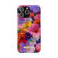 Painted Petals - Slim Phone Case