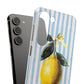 Ribbon Lemon - Slim Phone Case