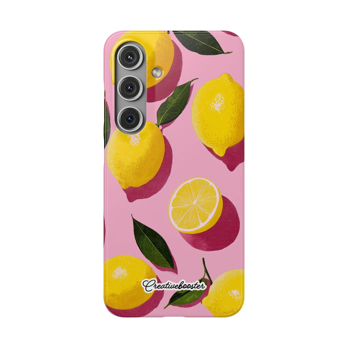 Retro Lemon - Slim Phone Case