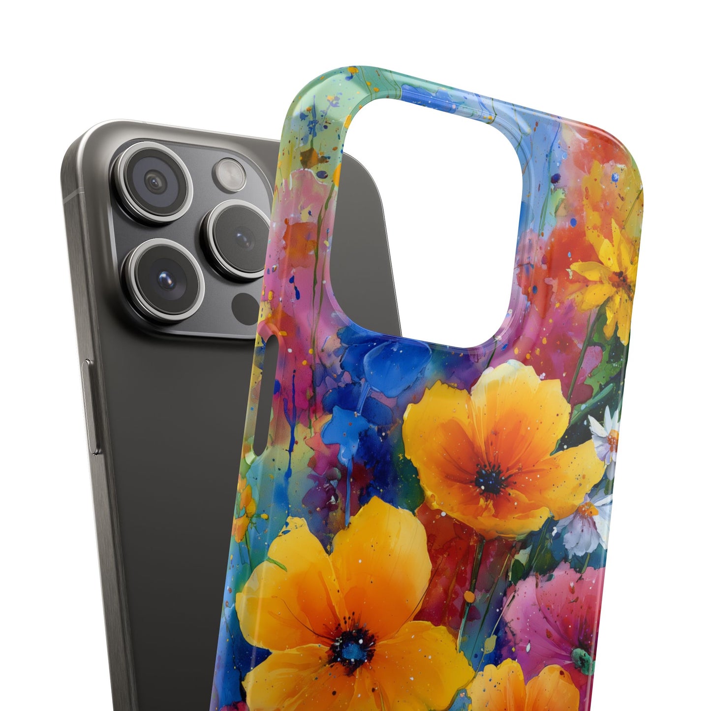 Color Splash - Slim Phone Case