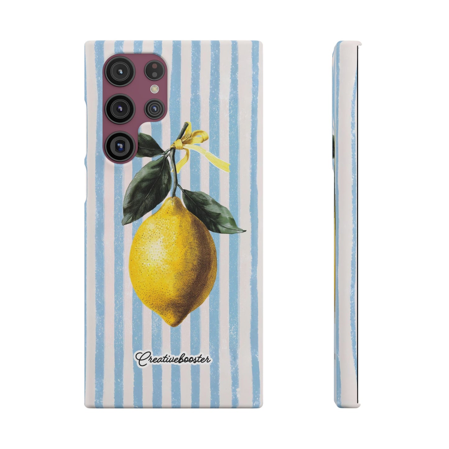 Ribbon Lemon - Slim Phone Case