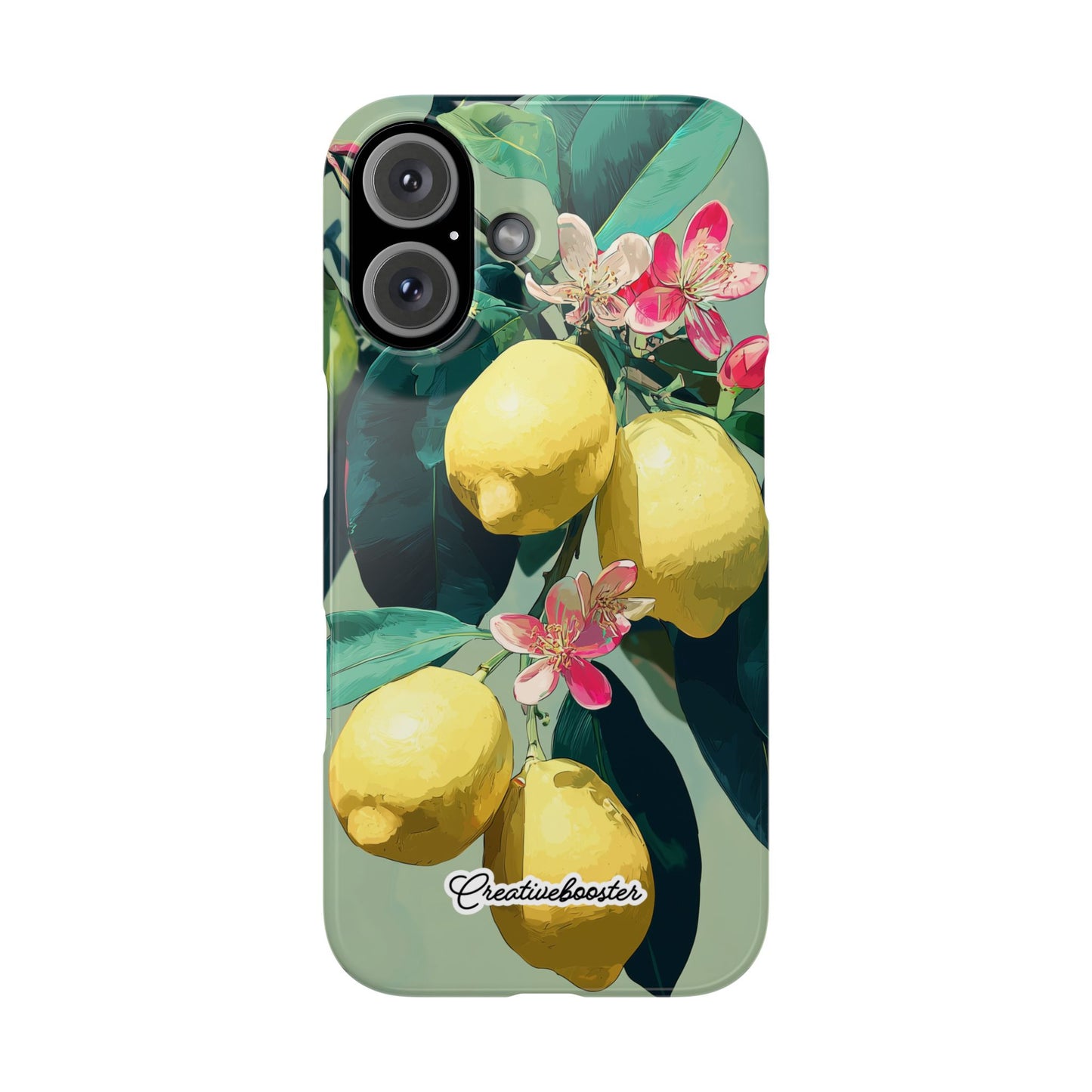 Lemon Bloom - Slim Phone Case