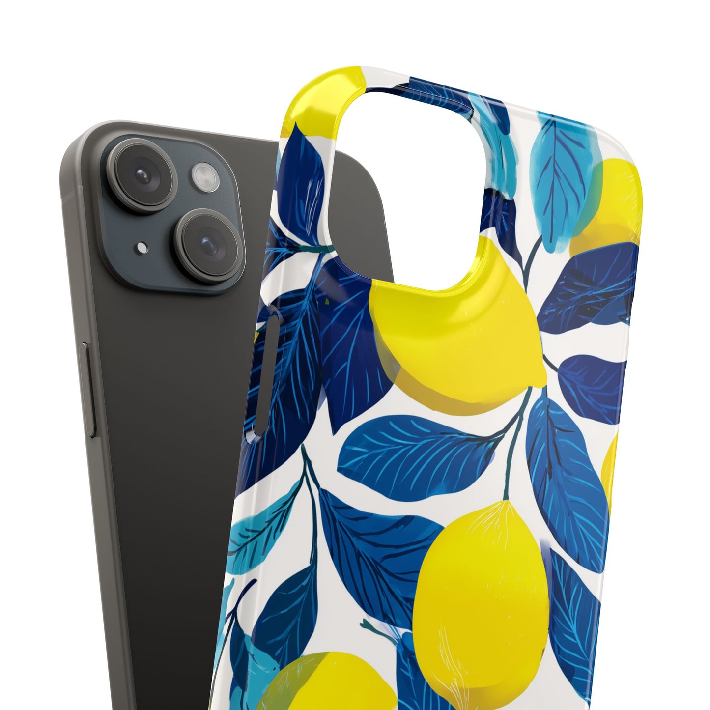 Midnight Citrus - Slim Phone Case