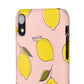 Citrus Sketch - Slim Phone Case