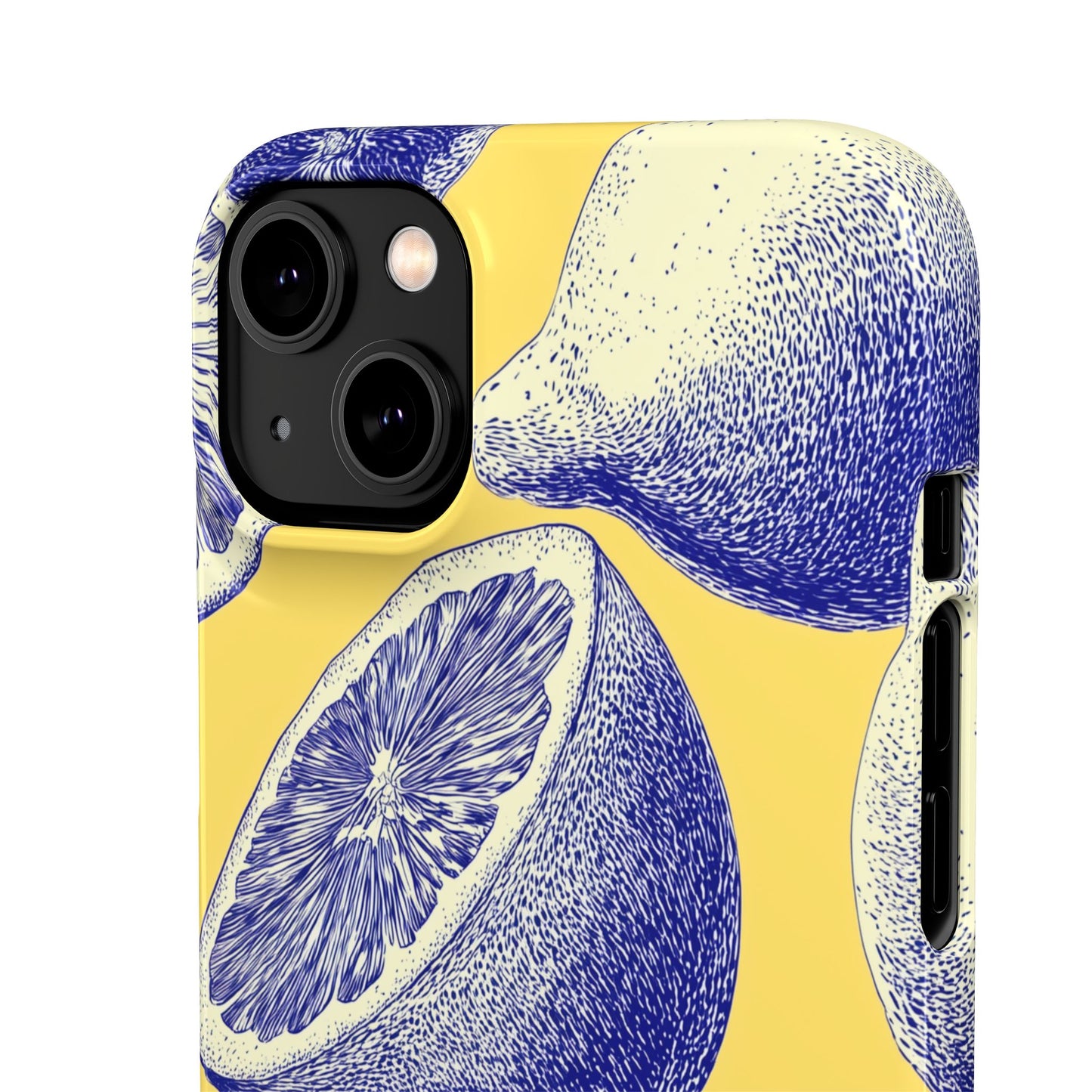 Indigo Citrus - Slim Phone Case
