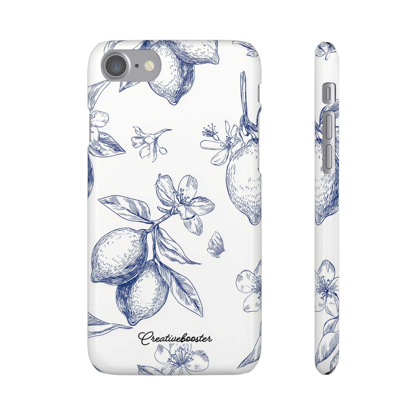 Indigo Sketch - Slim Phone Case
