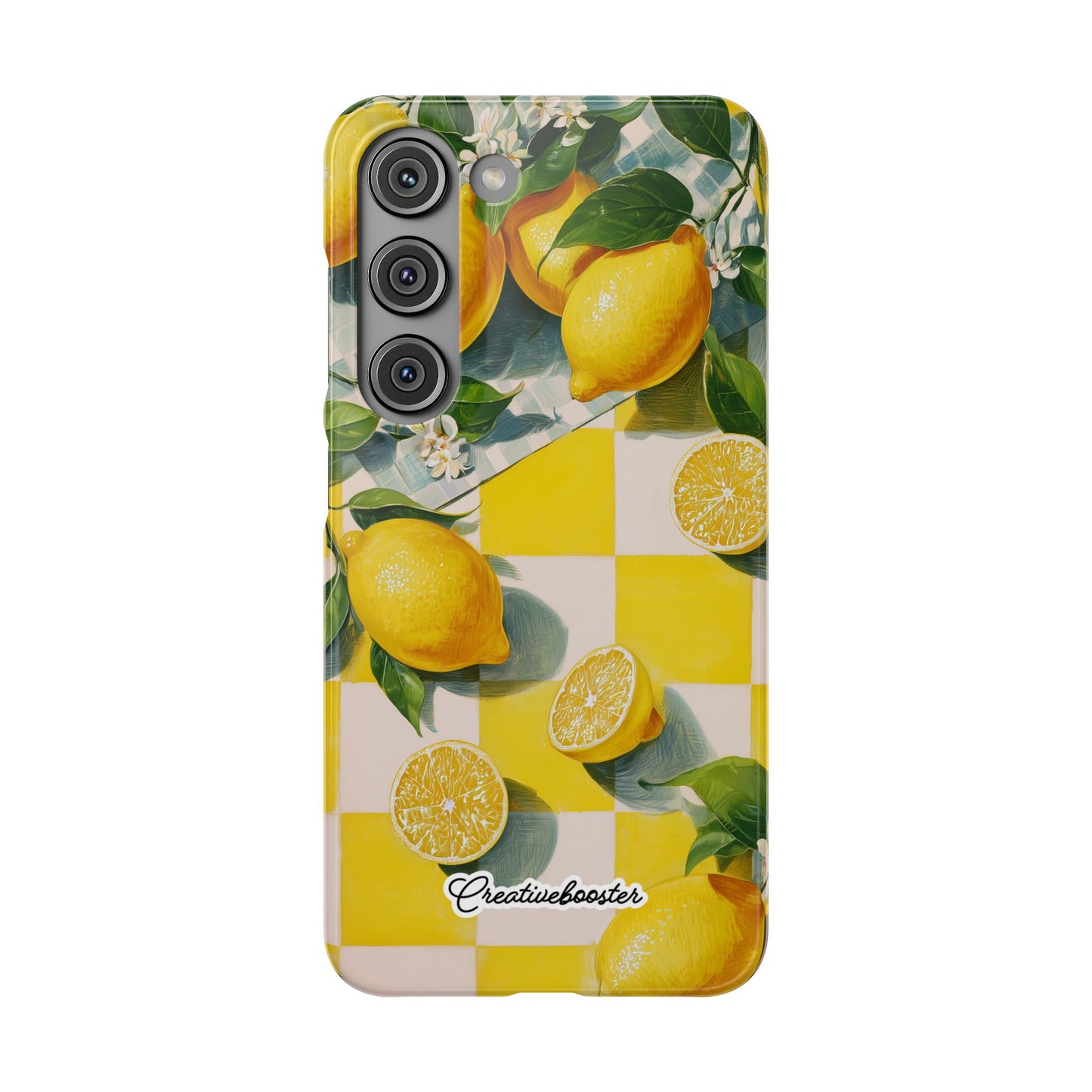 Picnic Lemon - Slim Phone Case