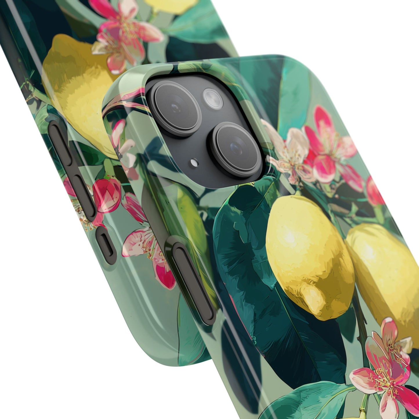 Lemon Bloom - Slim Phone Case