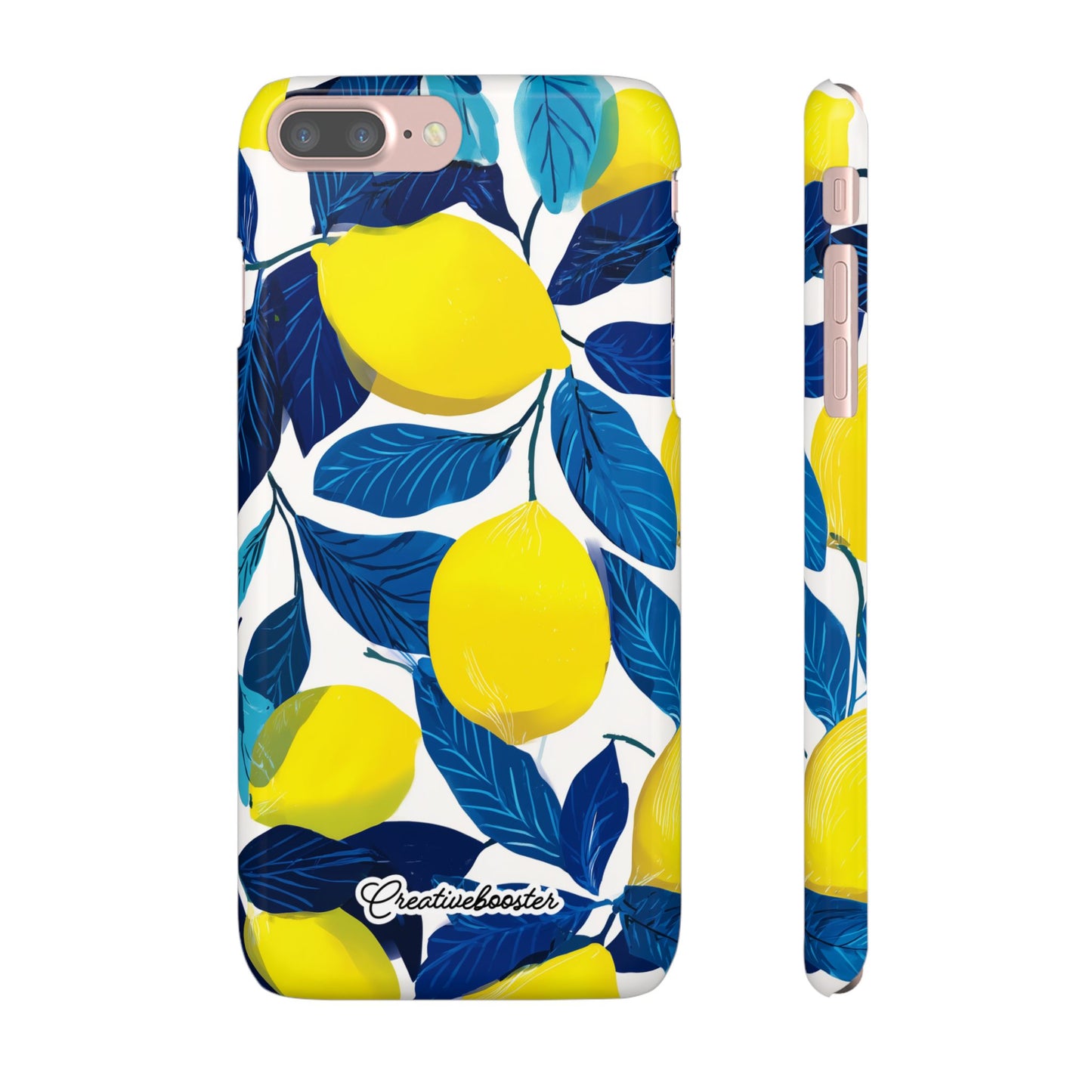 Midnight Citrus - Slim Phone Case