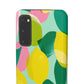 Citrus Bloom - Slim Phone Case