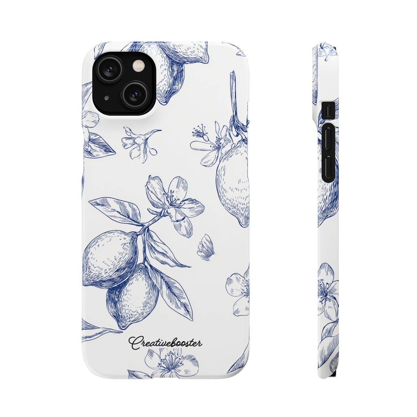 Indigo Sketch - Slim Phone Case
