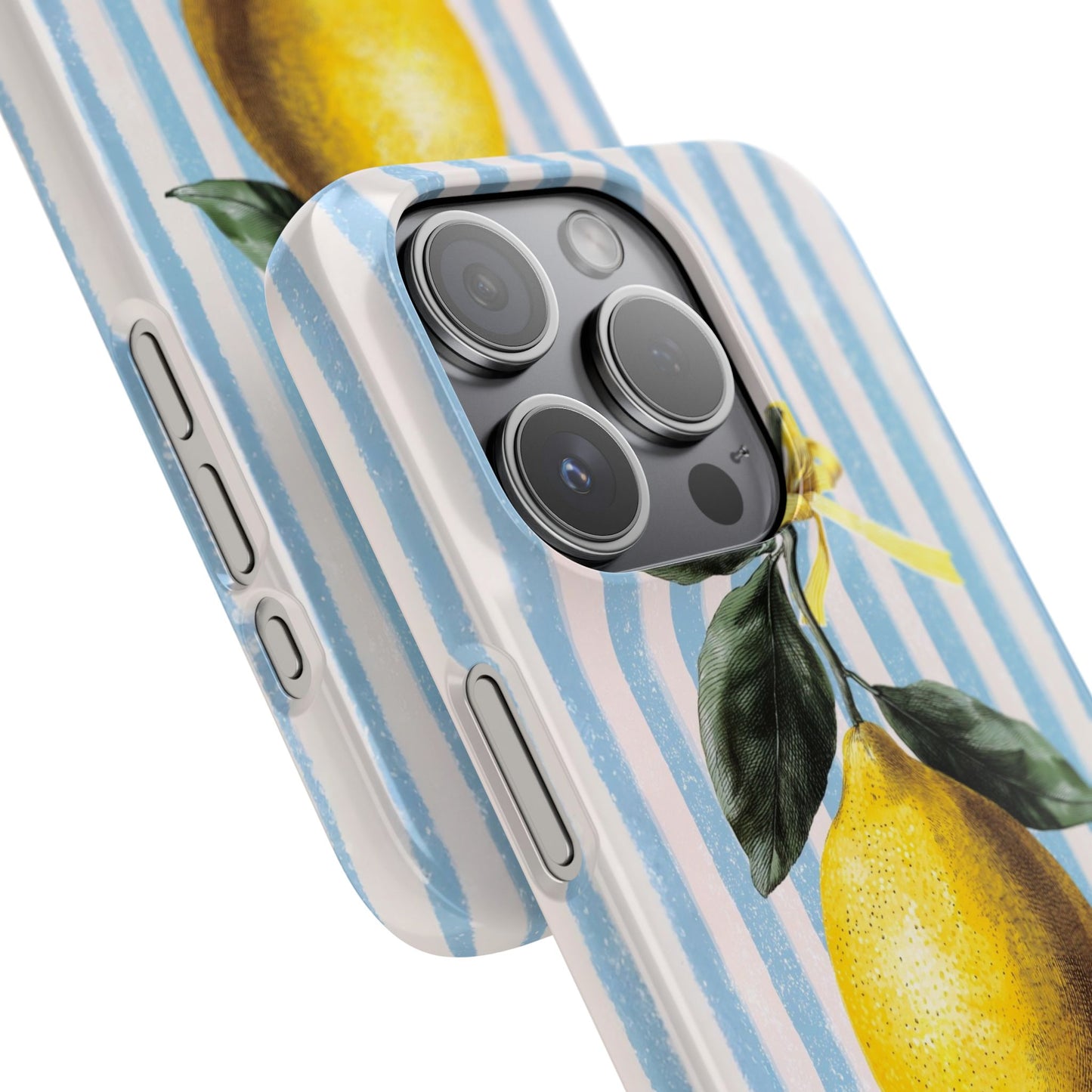 Ribbon Lemon - Slim Phone Case