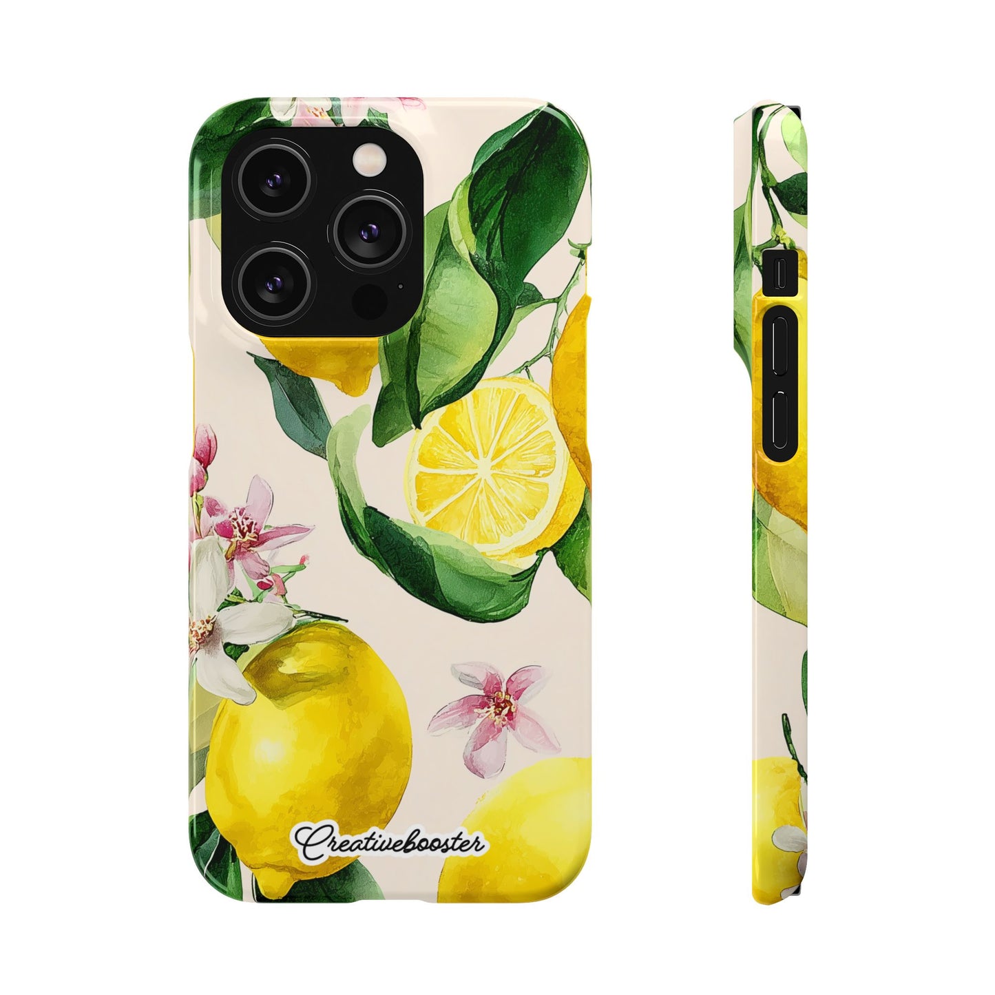 Lemon Blossom - Slim Phone Case