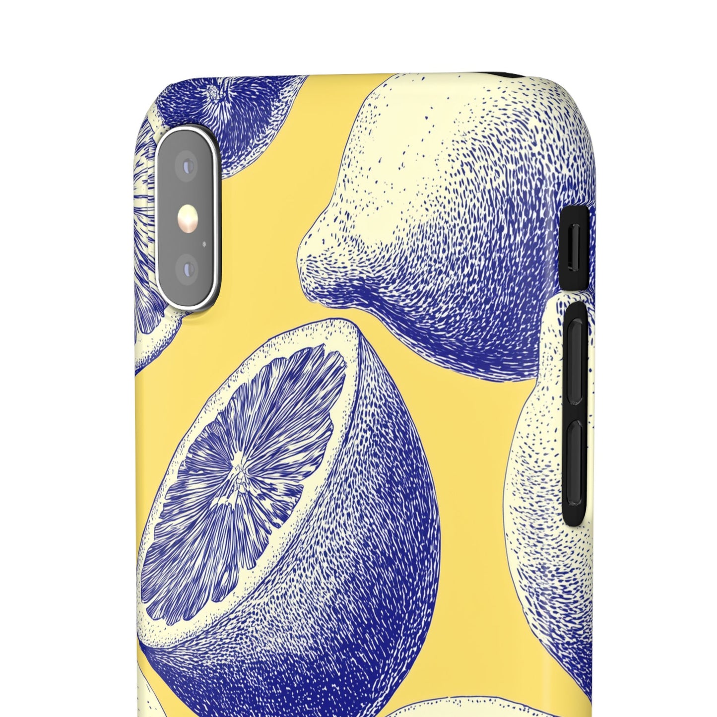 Indigo Citrus - Slim Phone Case
