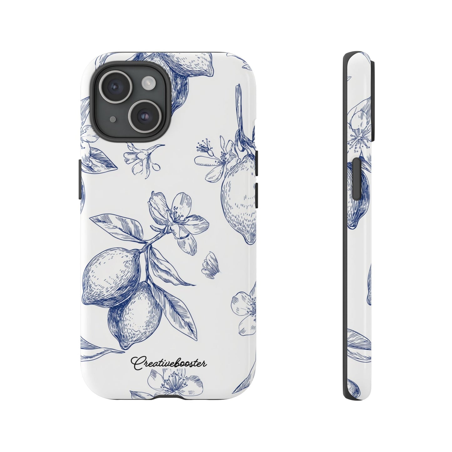 Indigo Sketch - Tough Phone Case