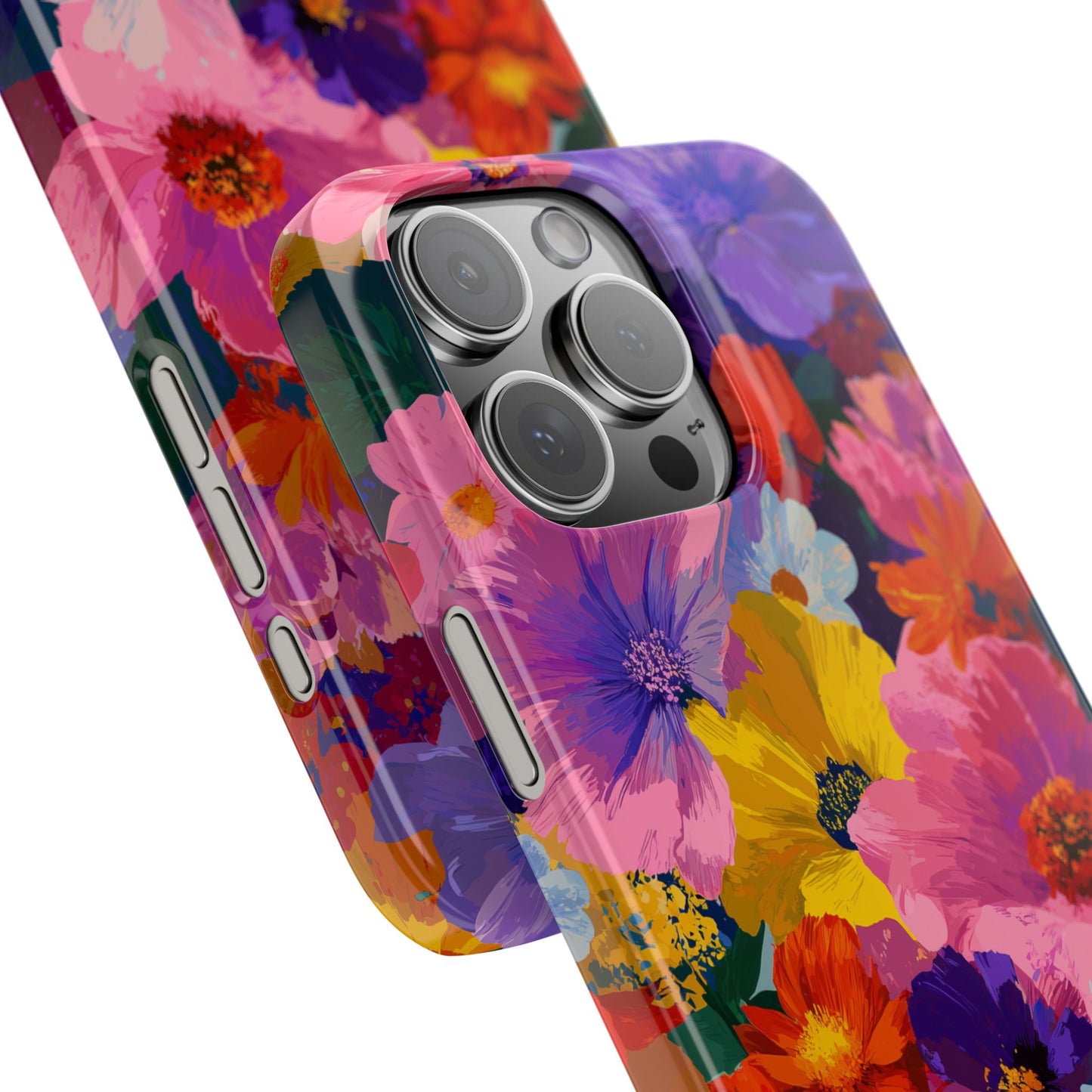 Painted Petals - Slim Phone Case