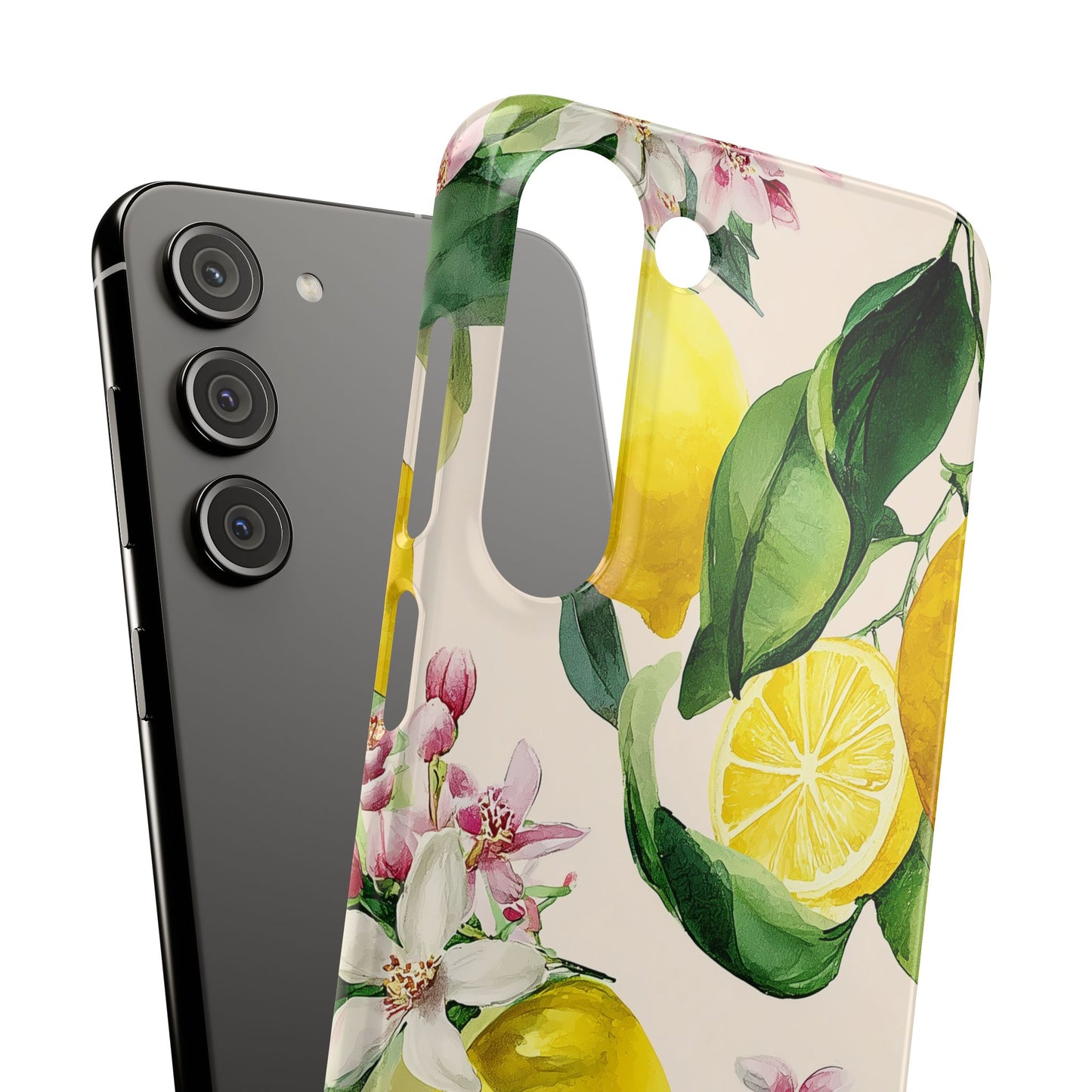 Lemon Blossom - Slim Phone Case