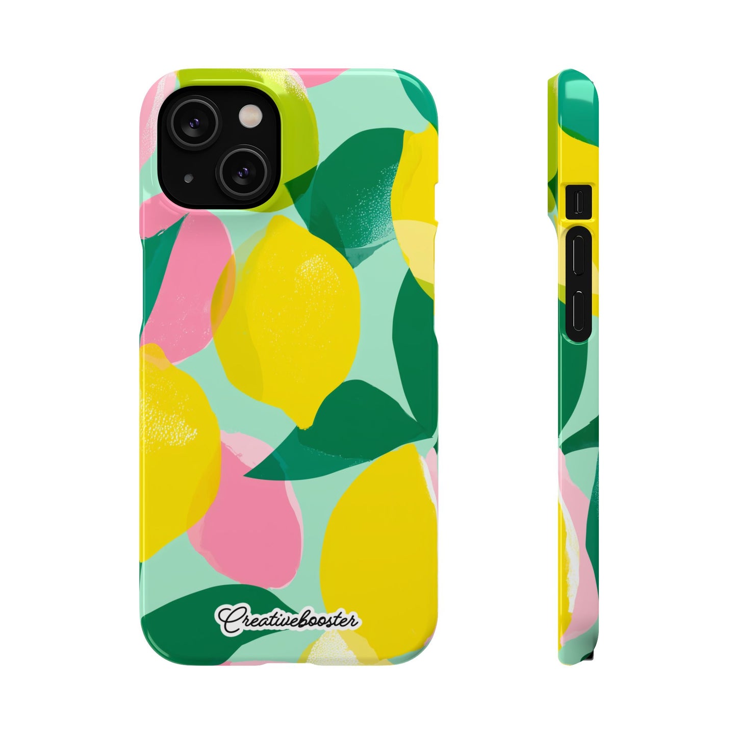 Citrus Bloom - Slim Phone Case