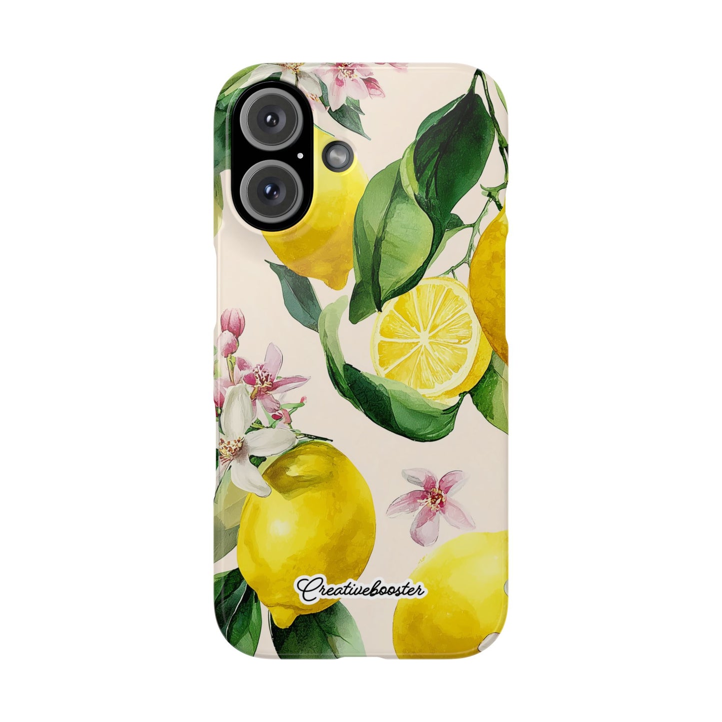Lemon Blossom - Slim Phone Case