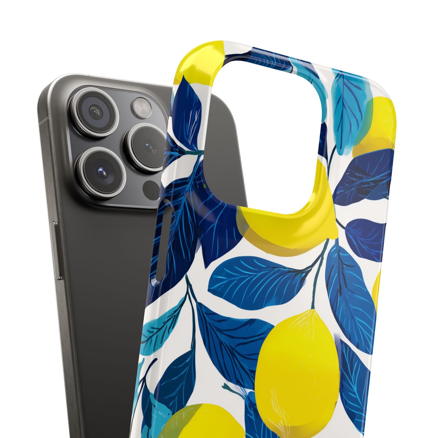 Midnight Citrus - Slim Phone Case