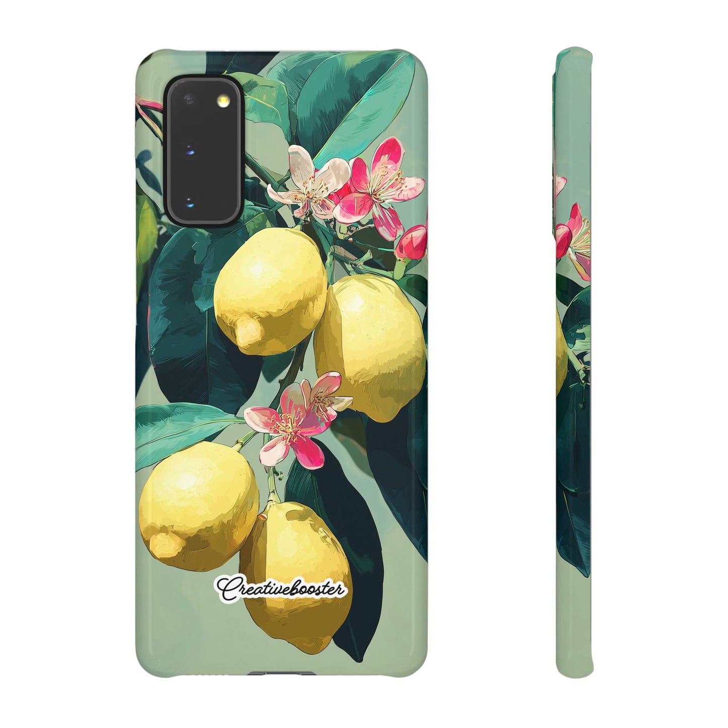 Lemon Bloom - Slim Phone Case