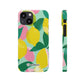 Citrus Bloom - Slim Phone Case