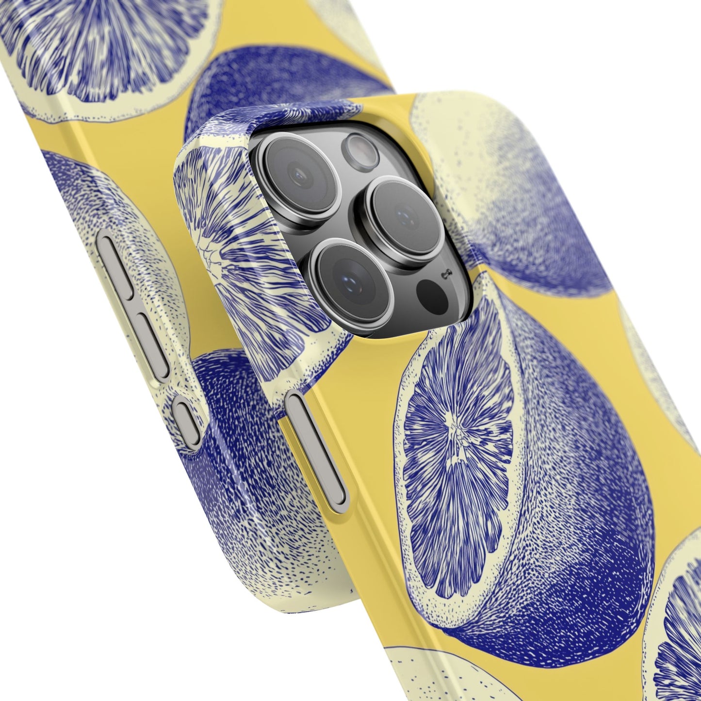 Indigo Citrus - Slim Phone Case