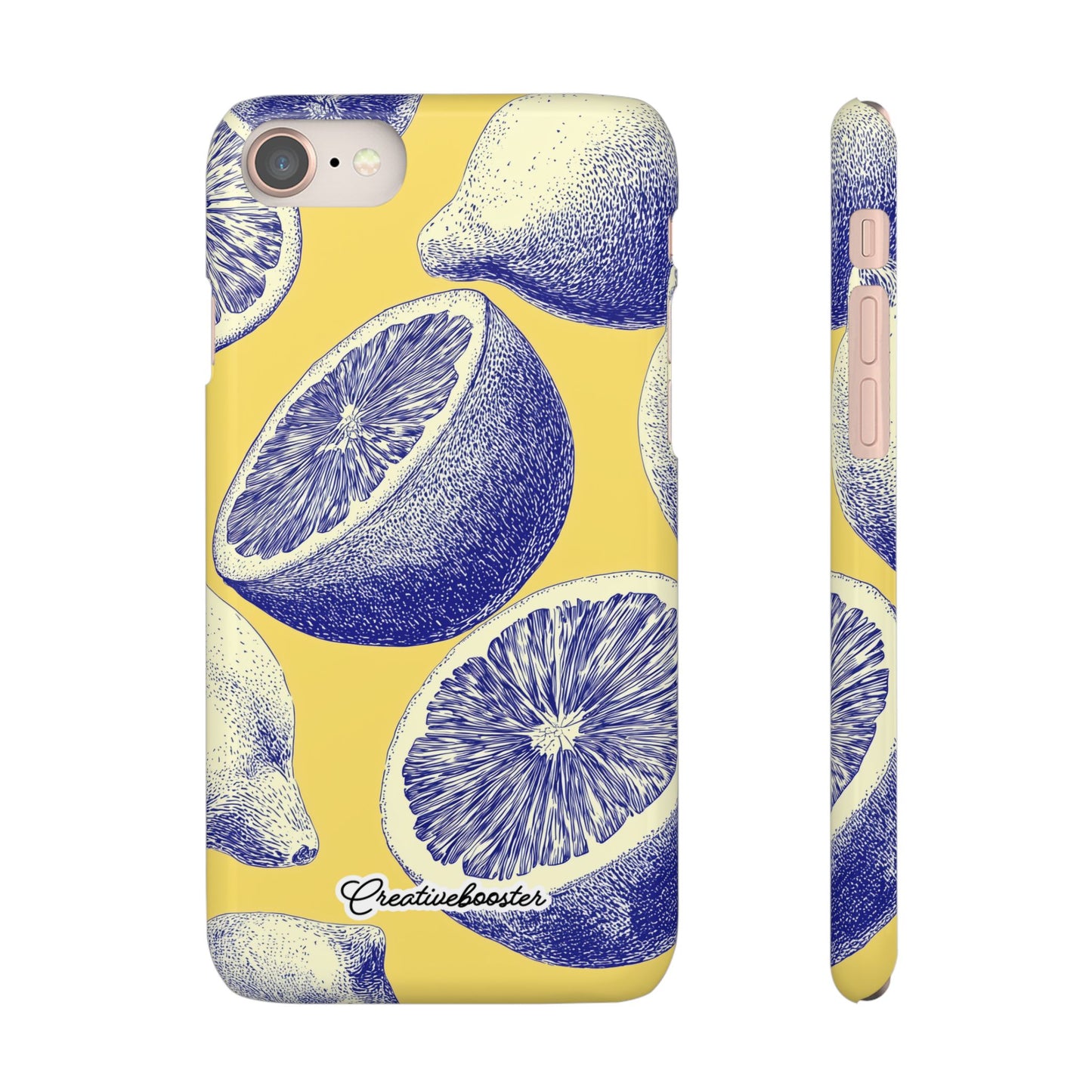 Indigo Citrus - Slim Phone Case
