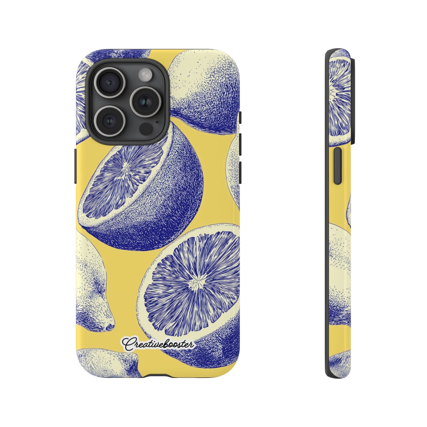 Indigo Citrus - Tough Phone Case