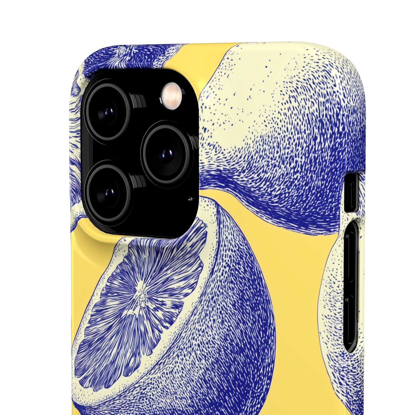 Indigo Citrus - Slim Phone Case