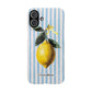 Ribbon Lemon - Slim Phone Case
