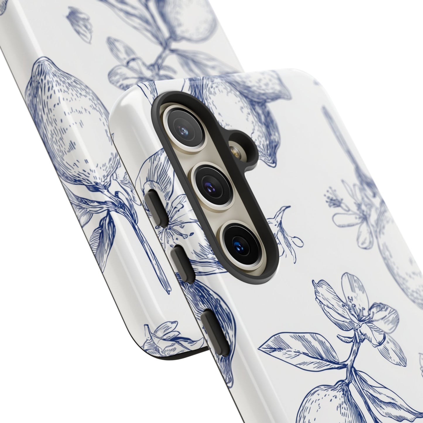 Indigo Sketch - Tough Phone Case