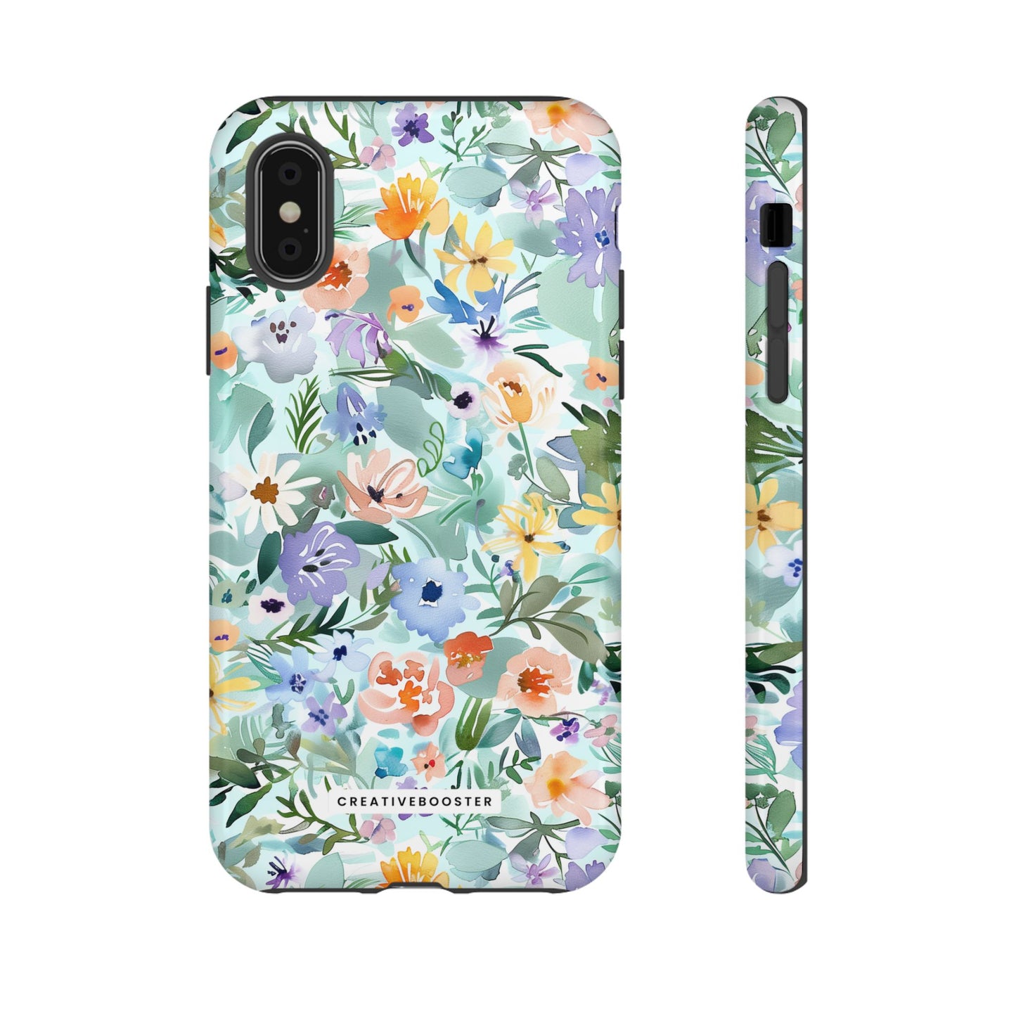 Watercolor Meadow - Tough Phone Case