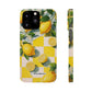 Picnic Lemon - Slim Phone Case