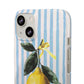 Ribbon Lemon - Slim Phone Case