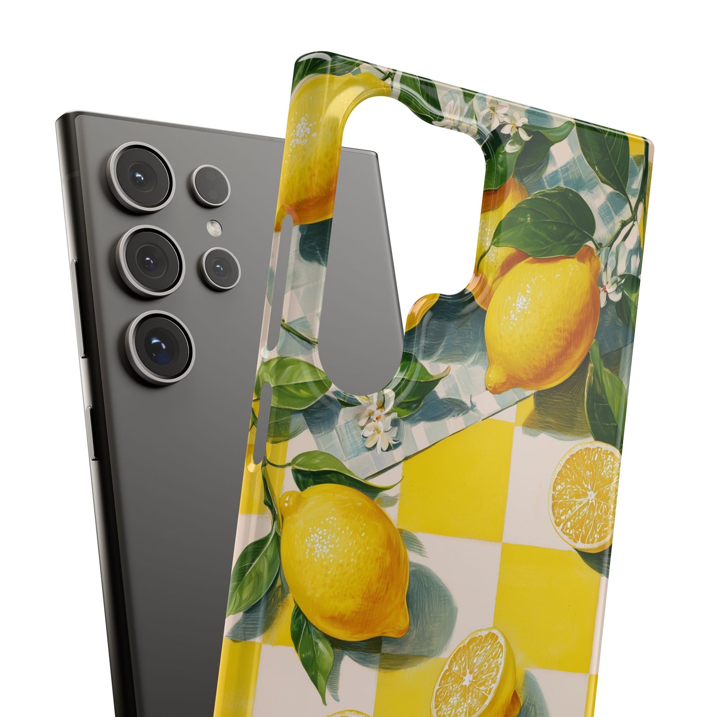Picnic Lemon - Slim Phone Case