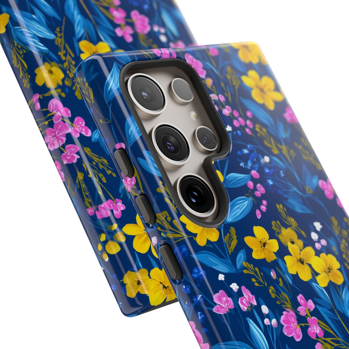 Midnight Petals - Tough Phone Case