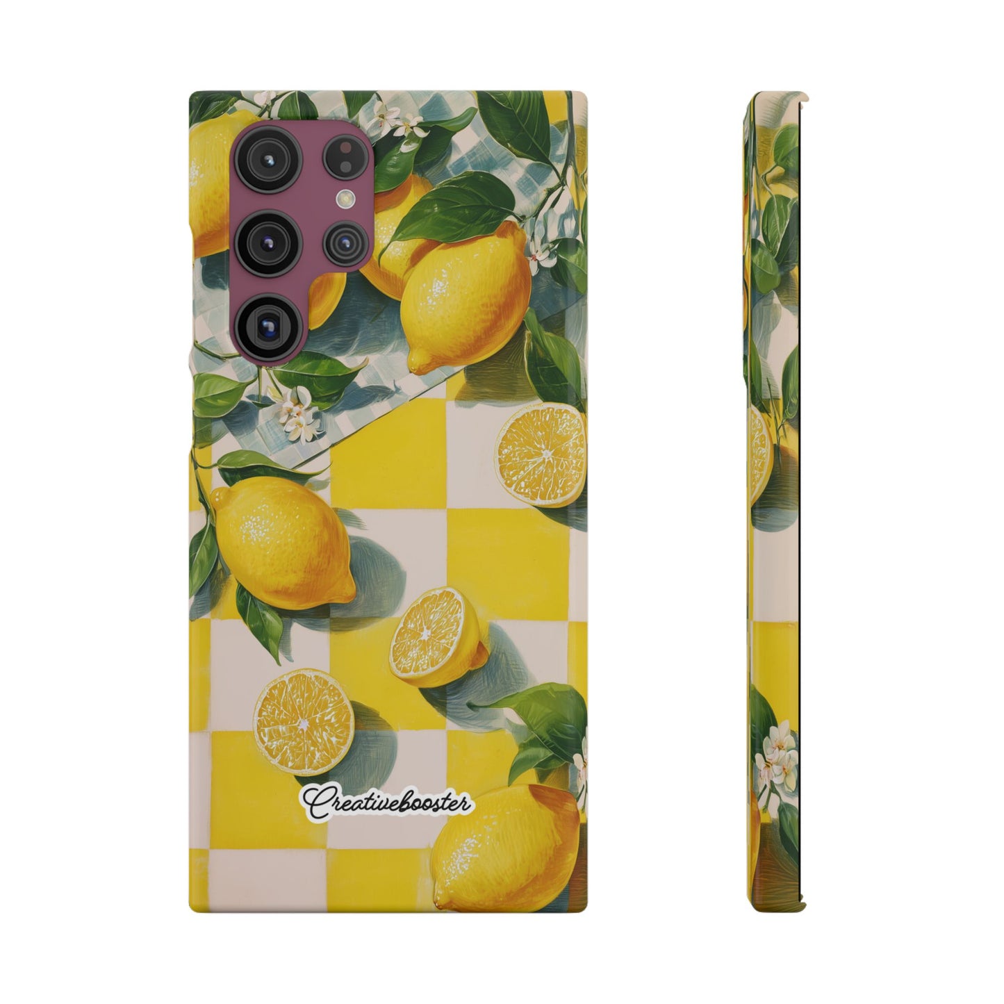 Picnic Lemon - Slim Phone Case