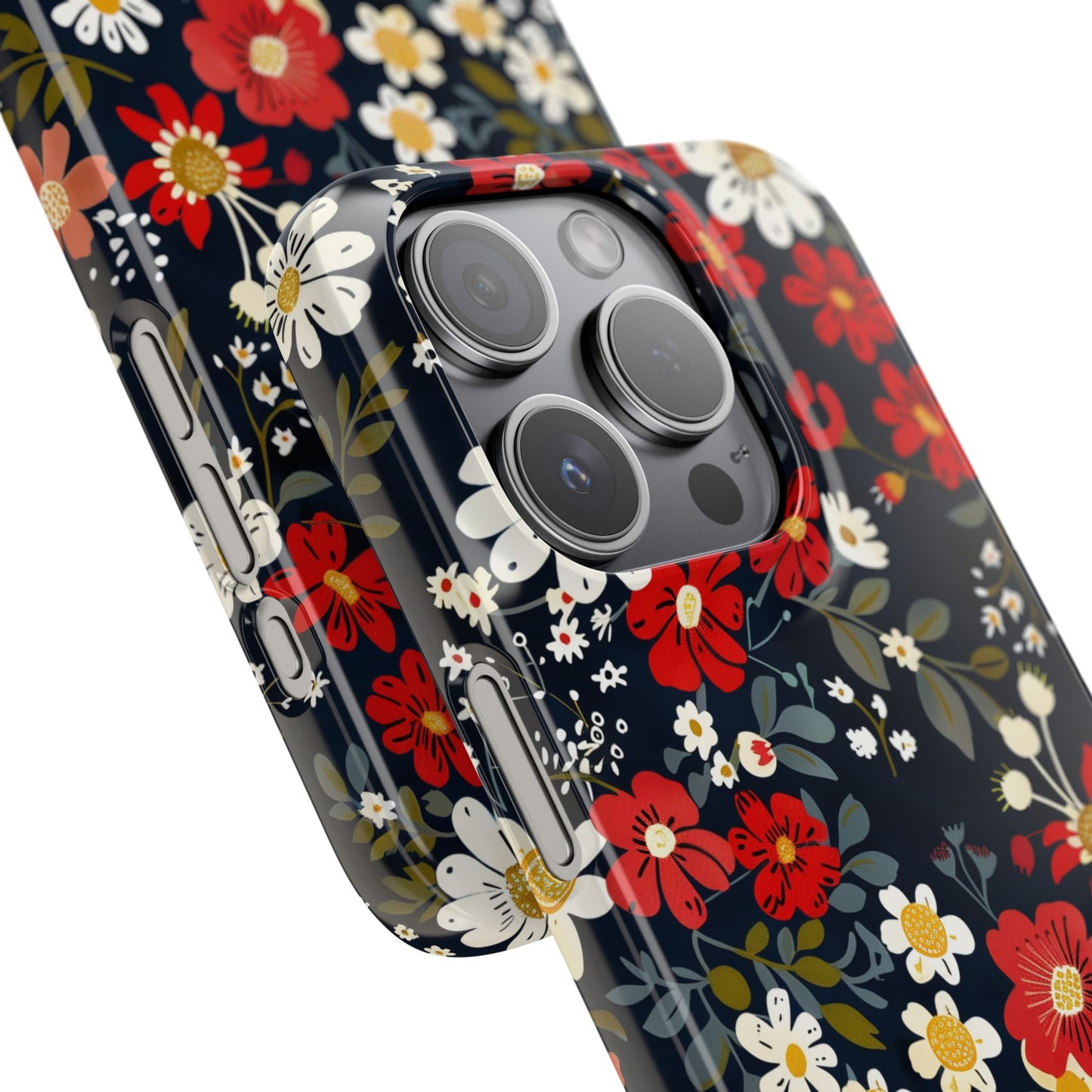 Retro Daisy - Slim Phone Case