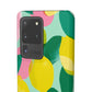 Citrus Bloom - Slim Phone Case