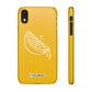 Citrus Drip - Slim Phone Case