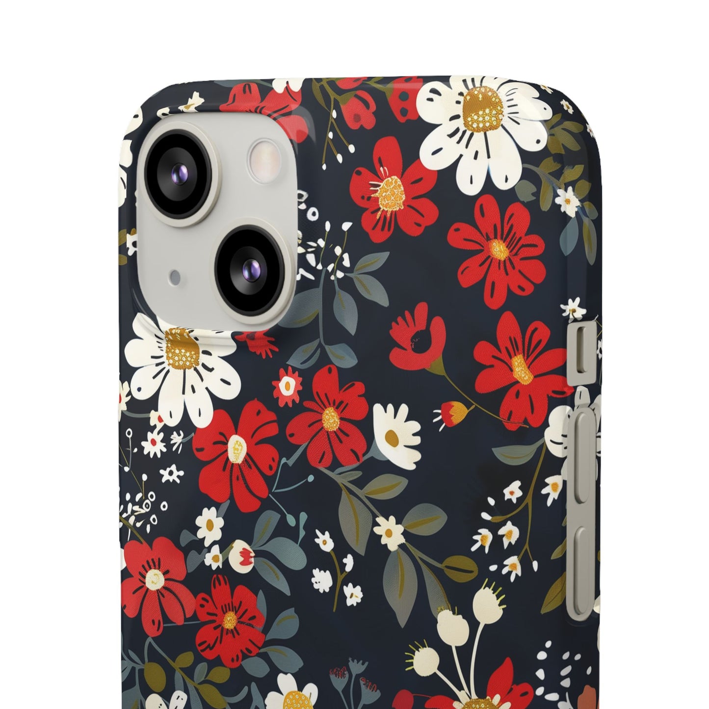 Retro Daisy - Slim Phone Case