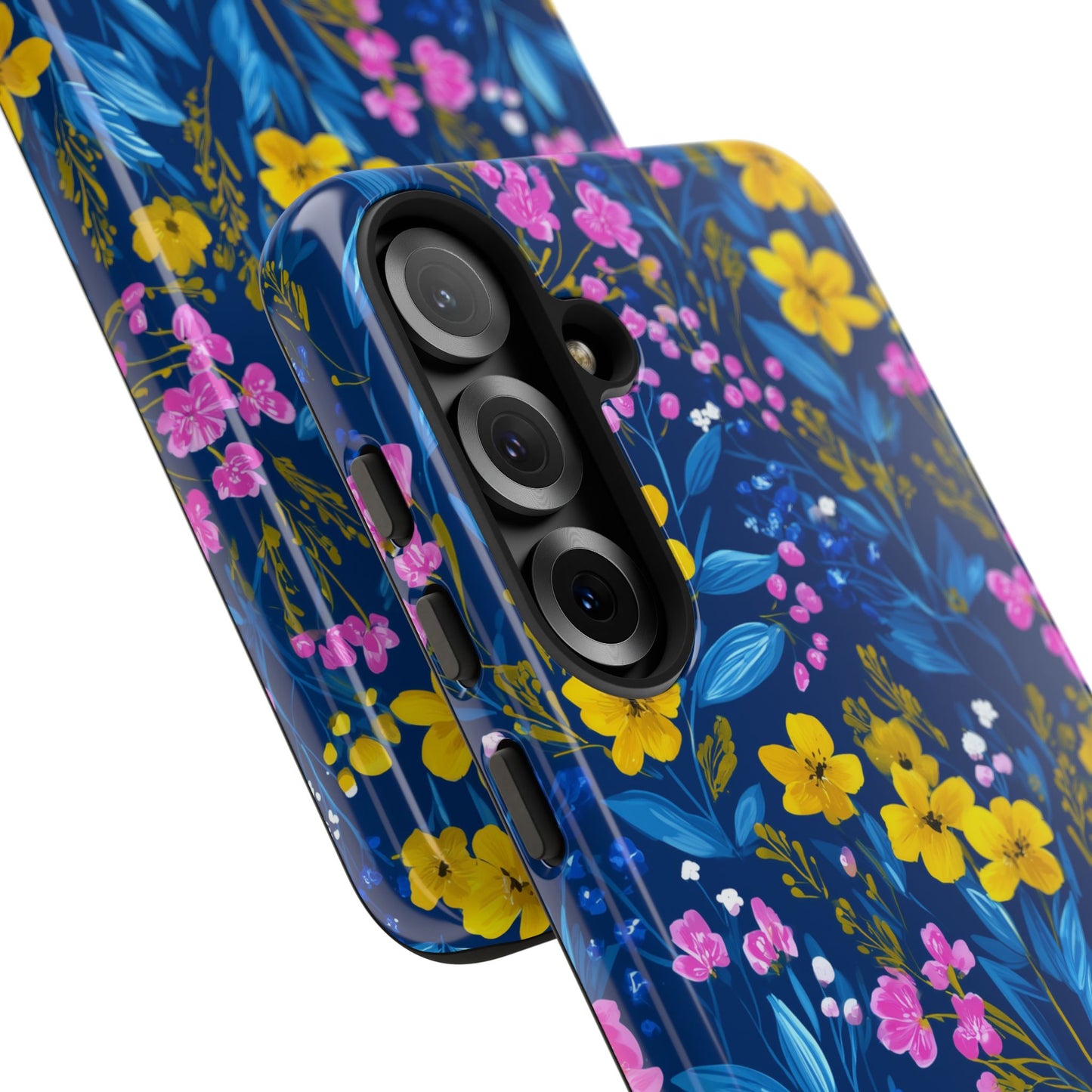 Midnight Petals - Tough Phone Case